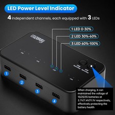 4 Port LiPo Akku Ladegerät