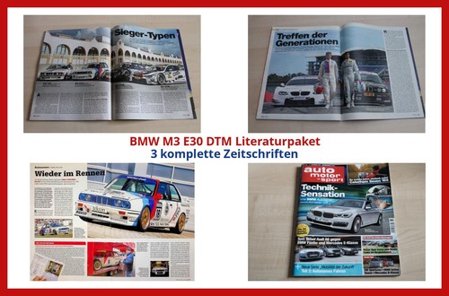 Bmw e30 dtm literaturpaket - dtm,