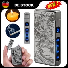 Elektro Lichtbogen Feuerzeug USB C Aufladbar, Sturmfeuerzeug Elektrisch Geschenk