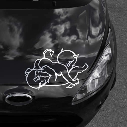 Auto aufkleber sexteufel - auto,