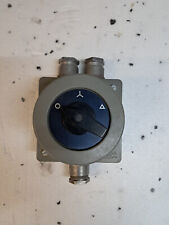 Neu DDR 25A Sterndreieckschalter mit 3 Orig. Bakelitversch. + Alu Kabelverschr.