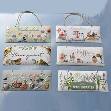 Türschild geprägtes Schild