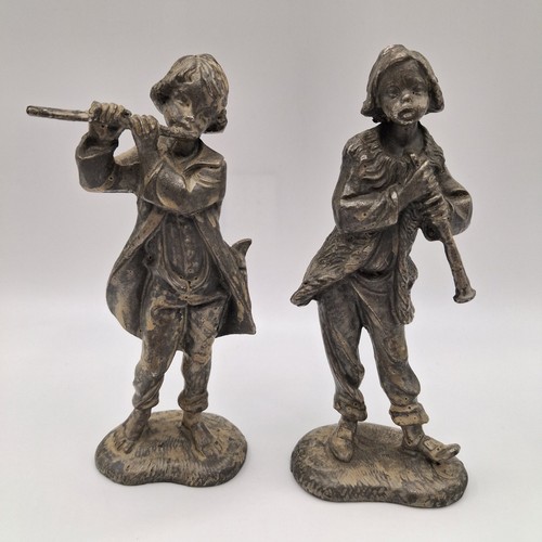 Antike zinnfiguren musiker mit - zinnfiguren,