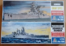 Italeri 2 x Bausätze 1:720