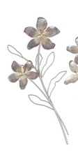 Wanddeko Blume PEARL H. 56cm