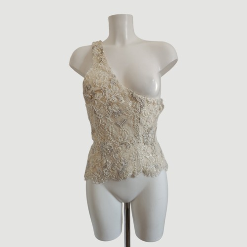 Vintage elfenbein spitze - vintage,