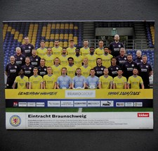 Eintracht Braunschweig - Saison 2024/25 - Größe 30 cm x 22 cm _ A4 Format #