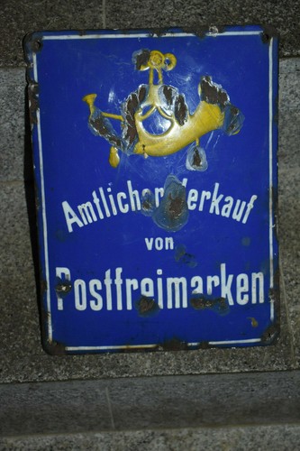 Original altes emailschild - original,