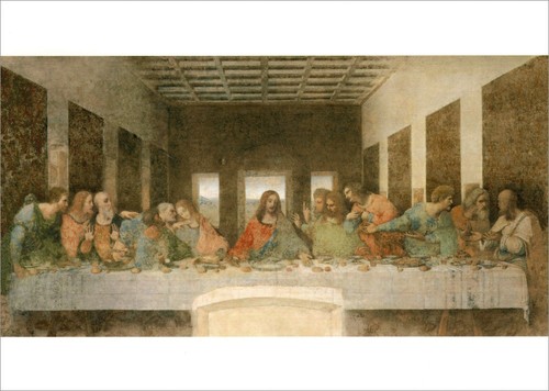 Kunstkarte leonardo vinci - kunstkarte,