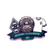 Borussia Mönchengladbach Pin Anstecker Deutscher Fussballmeister 1971 #518