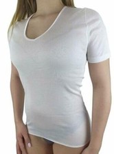 Bleyle Unterhemd Damen V-Ausschnitt Seamless Halbarmhemd Spencer