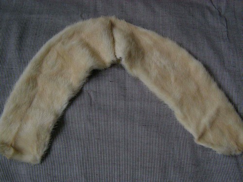 Damen vintage echt pelz nerz - damen,
