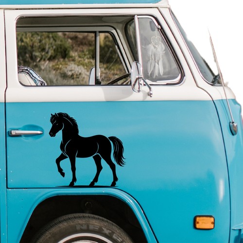 Deutsches reitpony aufkleber - deutsches,