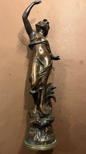 Alt metall figur frau - alt,