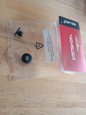 Abdeckkappen Highsider CNC M10 Schwarz Matt 160-315