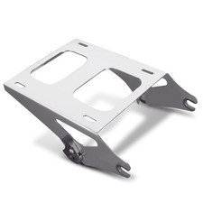 Topcase Träger Doppelsitzbank für Harley Davidson Touring 14-22 chrom gebraucht