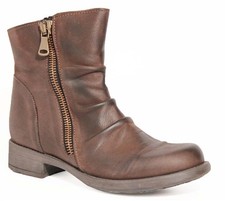 ITALy DAMEN OVYE LEDER STIEFEL