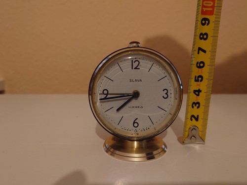 Vintage slava wecker made - made, in