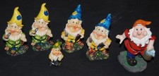 6 Figuren / Zwerge als Deko