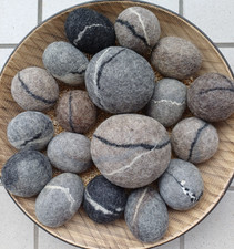 Filz Steine Feng Shui  Filz