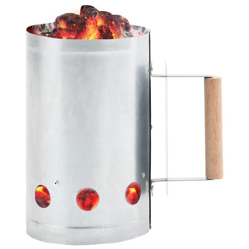 Grillkohle anzündkamin xxl - grillkohle,