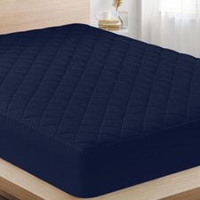 Quilted Fitted Mattress Pad