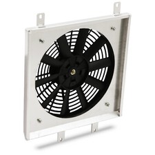 ALUMINIUM RENNMOTOR KÜHLER RAD LÜFTER KIT FÜR HONDA CIVIC EG EK EJ 88–00