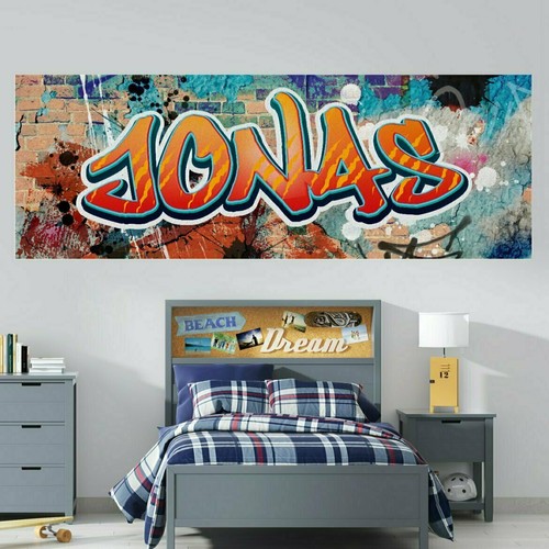 Poster graffiti wandbild - graffiti,