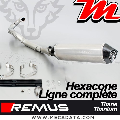Remus titan hexacone auspuff - titan,