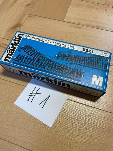 Märklin gleis - h0, m-gleis