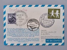 Ballonpost Österreich 1958