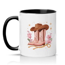 Rosa Cowboystiefel Damen 11