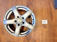 1x Alufelge 16 Zoll 7.0" 5x112 38 ET Silber KBA 47690