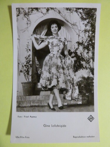 Gina lollobrigida fotokarte - gina,