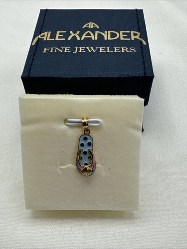 14k gelbgold muschel blau - gelbgold,