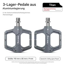 WEST BIKING MTB Rennrad Pedale