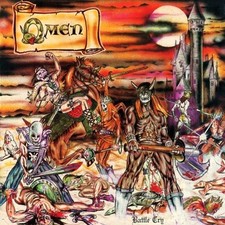 OMEN - Battle Cry  [BLACK Vinyl] LP  (1984)   *U.S. Pressing*