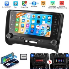 Für Audi TT 8J 2006-2014 Android 14 Carplay Autoradio GPS NAVI BT WIFI SWC 2+64G