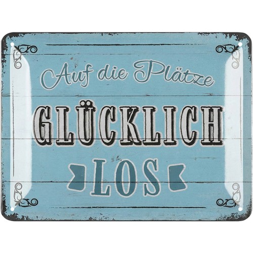 Retro blechschilder sprüche - retro,
