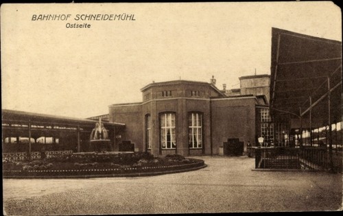Piła schneidemühl - ak,