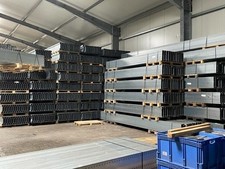 C- Profil Stahlträger Träger Stahlrohr Quadratrohr Stahl Baustahl Lagerbühne