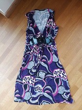 ZERO Kleid LILA PAISLEY