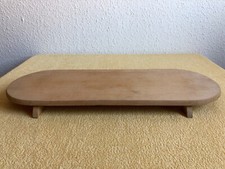 Großes DDR Stollen Schneidebrett von 1960, PGH HAWEGE Thüringer Wald Schönbrunn