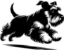 ZWERGSCHNAUZER Aufkleber