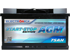 Electronicx AGM Autobatterie