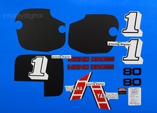 1983 Yamaha YZ80 Euro 13pc