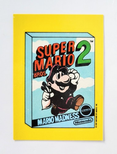 1989 topps nintendo - nintendo, gamepack