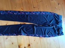 Sportleggings Mädchen Schwarz