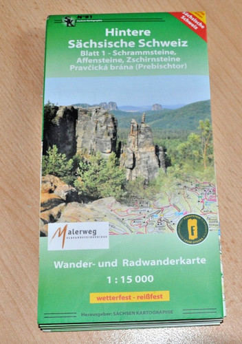 Wander und radwanderkarte 1 - und,