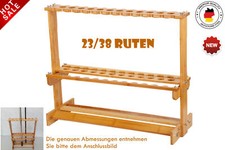 Rutenständer Ruten Angelruten Stark Bambus Holz Rutenhalter Angeln Halterung